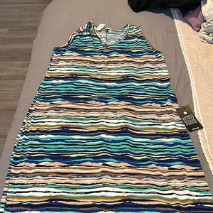 Avenue Multi Color Dress Size 22/24